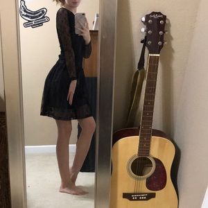 Formal Lacy black dress